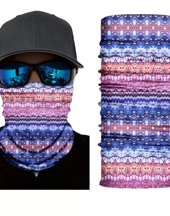Бандана шал бъф в свеж цветен дизайн HoodStyle Bandana Buff, Бандана шал - Hoodstyle.bg