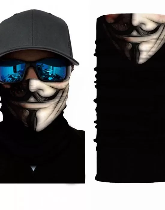Бандана шал на анонимните HoodStyle Bandana Anonymous, Бандана шал - Hoodstyle.bg