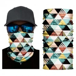 Бандана шал бъф с интересен цветен дизайн HoodStyle Bandana Buff