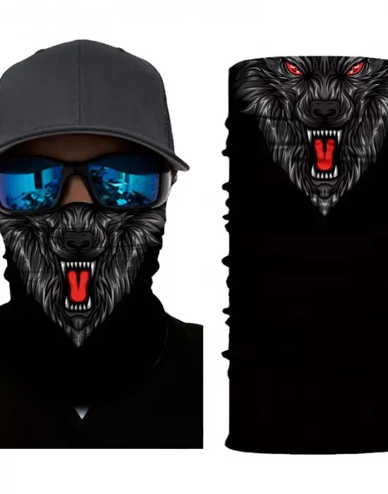 Шал бандана бъф за глава Вълк HoodStyle Bandana Buff, Бандана шал - Hoodstyle.bg