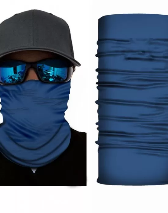 Бандана шал HoodStyle Bandana в изчистен син цвят, Бандана шал - Hoodstyle.bg