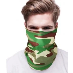 Бандана HoodStyle Bandana в зелен камуфлаж Forest Robber