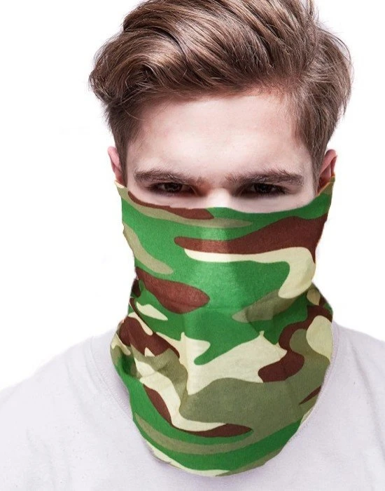 Бандана HoodStyle Bandana в зелен камуфлаж Forest Robber, Бандана шал - Hoodstyle.bg