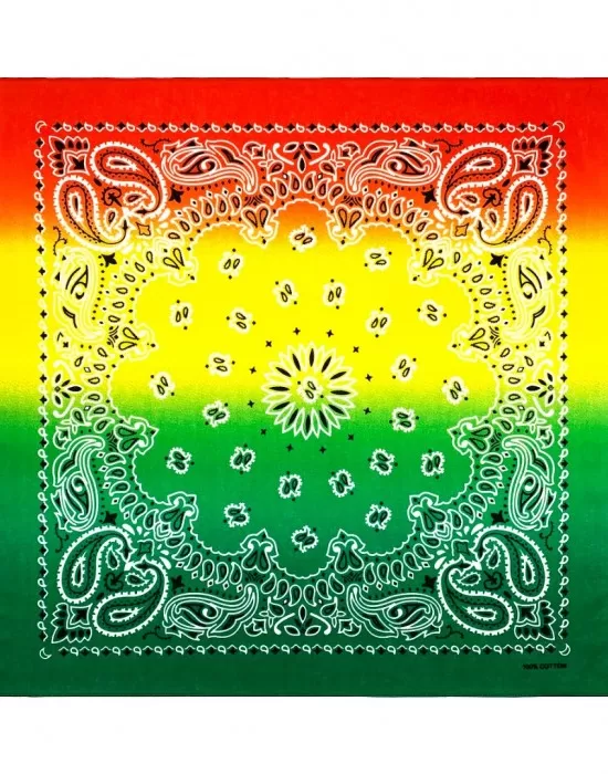 Кърпа за глава бандана HoodStyle Bandana NEW в жълто омбре, Бандани кърпи - Hoodstyle.bg