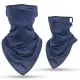 Бандана маска с уши HoodStyle Bandana в тъмносин меланж, Бандани с уши - Hoodstyle.bg
