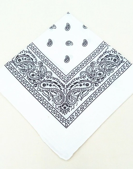Кърпа за глава бандана HoodStyle Bandana в бяло, Бандани - Hoodstyle.bg