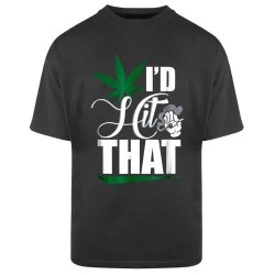 Тениска Oversize  I’d Hit That 420