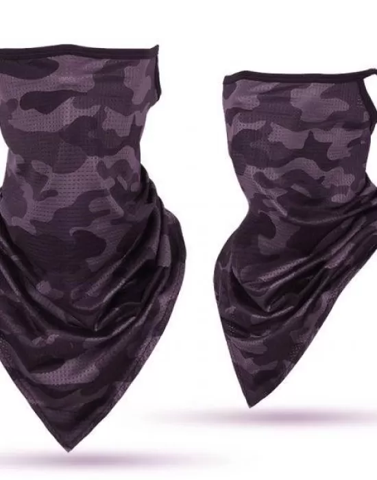 Бандана маска с уши HoodStyle Bandana Purplecamo, Бандани с уши - Hoodstyle.bg