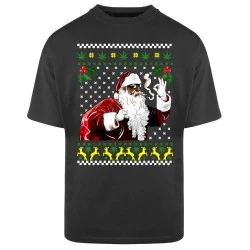 Тениска Oversize Santa Marijuana Weed