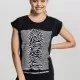 Дамска черна тениска MERCHCODE Joy Divison UP, Тениски - Hoodstyle.bg
