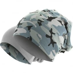 Бийни шапка с две лица в сив камуфлаж MSTRDS Printed Jersey Beanie 