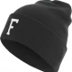Бийни шапка в черен цвят MSTRDS Letter Cuff Knit Beanie F, Шапки бийнита - Hoodstyle.bg