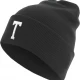 Бийни шапка в черен цвят MSTRDS Letter Cuff Knit Beanie T, Шапки бийнита - Hoodstyle.bg