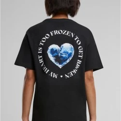 Дамска тениска в черен цвят Miss Tee Too Frozen