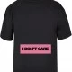 Дамска тениска в черен цвят Miss Tee I Don't Care, Тениски - Hoodstyle.bg