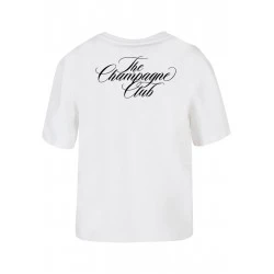 Дамска тениска в бяло Miss Tee The Champagne Club