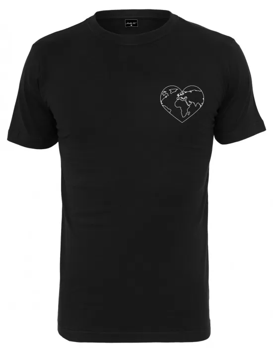 Дамска тениска в черен цвят Mister Tee World Love, Тениски - Hoodstyle.bg