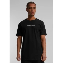 Мъжка тениска в черен цвят MISTER TEE Thank Me Later 