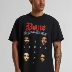Мъжка тениска в черен цвят Mister Tee Bone-Thugs-N-Harmony Crossroads Oversize
