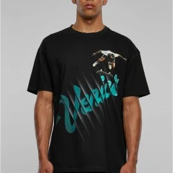 Мъжка тениска в черен цвят Mister Tee Venice Oversize