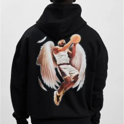 Мъжки суичър в черен цвят Immortal Heavy Oversize Hoody