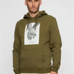 Мъжки суичър в цвят маслина Mister Tee Trust 2.0