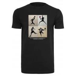 Мъжка тениска в черен цвят Mister Tee Ball Lifesytle