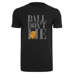Мъжка тениска в черен цвят Mister Tee Ball Don't Lie