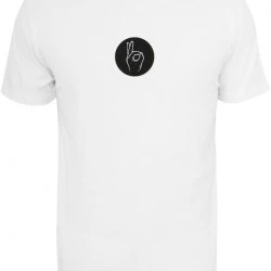 Мъжка тениска в бял цвят Mister Tee Easy Sign