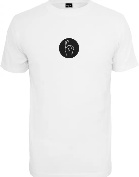 Мъжка тениска в бял цвят Mister Tee Easy Sign, Тениски - Hoodstyle.bg