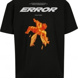 Мъжка тениска в черен цвят MISTER TEE Error Oversize