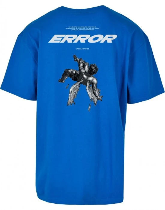 Мъжка тениска в син цвят MISTER TEE Error Oversize, Тениски - Hoodstyle.bg