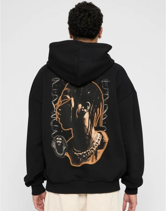 Мъжки суичър в черен цвят Mister Tee Giza Oversize, Суичъри - Hoodstyle.bg