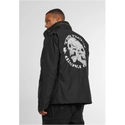 Мъжко яке в черно Mister Tee Two Faced Skull M65 Standard