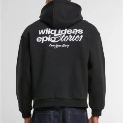 Мъжки суичър в черно Mister Tee Wild Stories