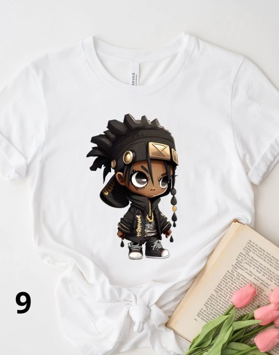 Дамска тениска Hip-hop Girls Anime Graffiti - 12 дизайна, Тениски - Hoodstyle.bg