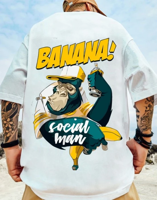Тениска Oversize Street Wear Banana 2, Тениски - Hoodstyle.bg