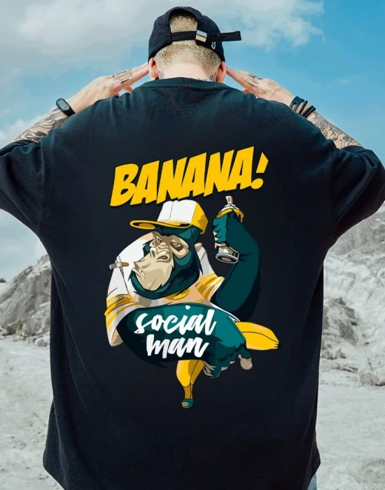 Тениска Oversize Street Wear Banana 2, Тениски - Hoodstyle.bg