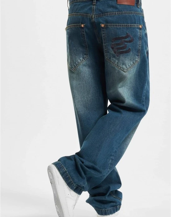 Мъжки дънки в тъмносин цвят Rocawear WED Loose Fit, Дънки - Hoodstyle.bg