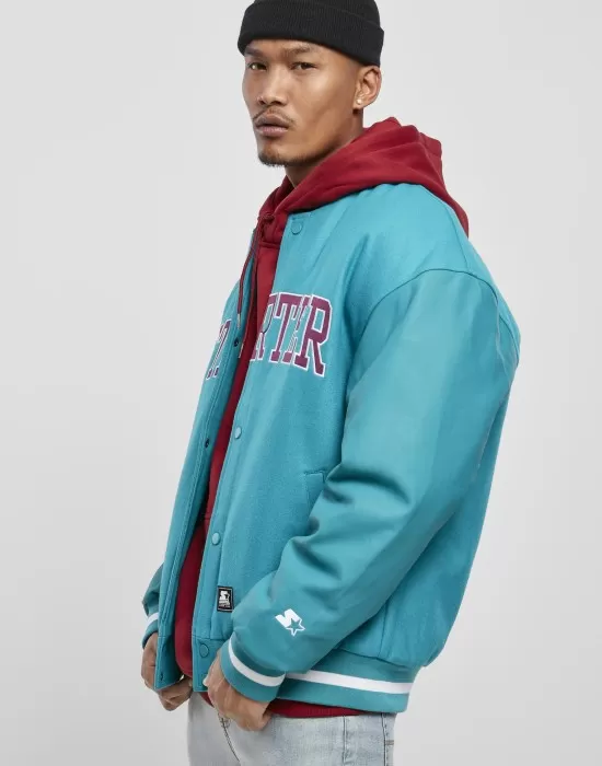 Мъжко колежанско яке в синьо Starter Team, Колежански - Hoodstyle.bg