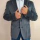 Мъжко елегантно сако в цвят синьо кадифе Van Gils, Сака - Hoodstyle.bg