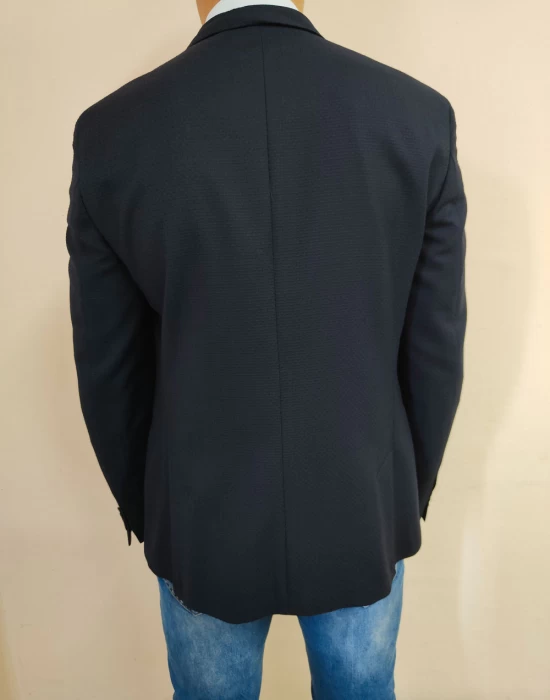 Мъжко стилно сако в тъмносин цвят Van Gils, Сака - Hoodstyle.bg