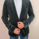 Мъжко сако в цвят тъмнозелено кадифе Van Gils, Сака - Hoodstyle.bg