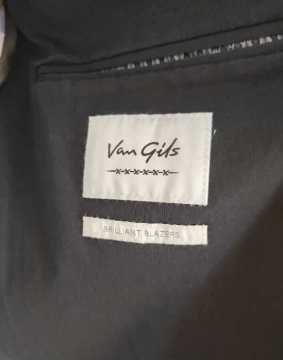 Стилно мъжко сако в тъмносин цвят Van Gils, Сака - Hoodstyle.bg