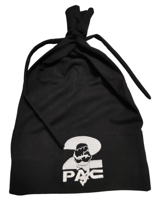Бийни шапка в черно бродерия 2Pac Beanie Street Knowledge, Шапки бийнита - Hoodstyle.bg