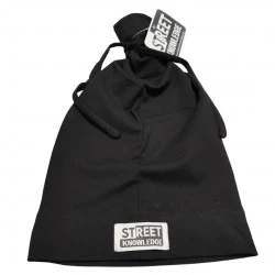 Бийни шапка в черно Beanie Black Street Knowledge