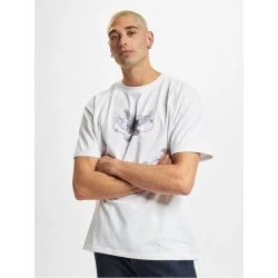 Мъжка тениска в бял цвят Mister Tee Vive la Liberte 