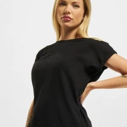 Комплект две черни дамски тениски Urban Classics 2 Pack black/black