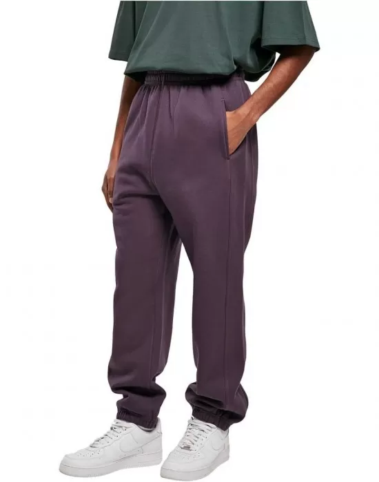Мъжко долнище в лилав цвят Urban Classics Sweatpants, Долнища - Hoodstyle.bg