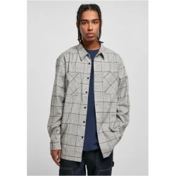 Мъжка дълга карирана риза Urban Classics Long Shirt